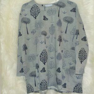 AMATO RIZZI SWEAT SHIRT HEMP/COTTON GREY & BLACK